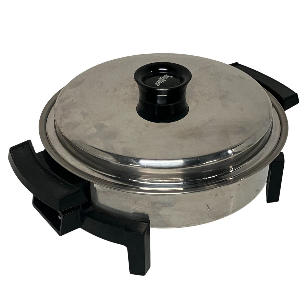 INKOR 電気フライパン 電気スキレット鍋 卓上 インコア ステンレス鍋 スキレット LIQUID