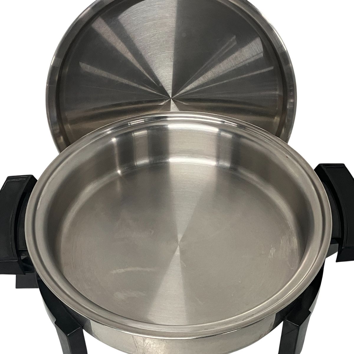 INKOR 電気フライパン 電気スキレット鍋 卓上 インコア ステンレス鍋 スキレット LIQUID 家事効率化 ナチュラルカラー