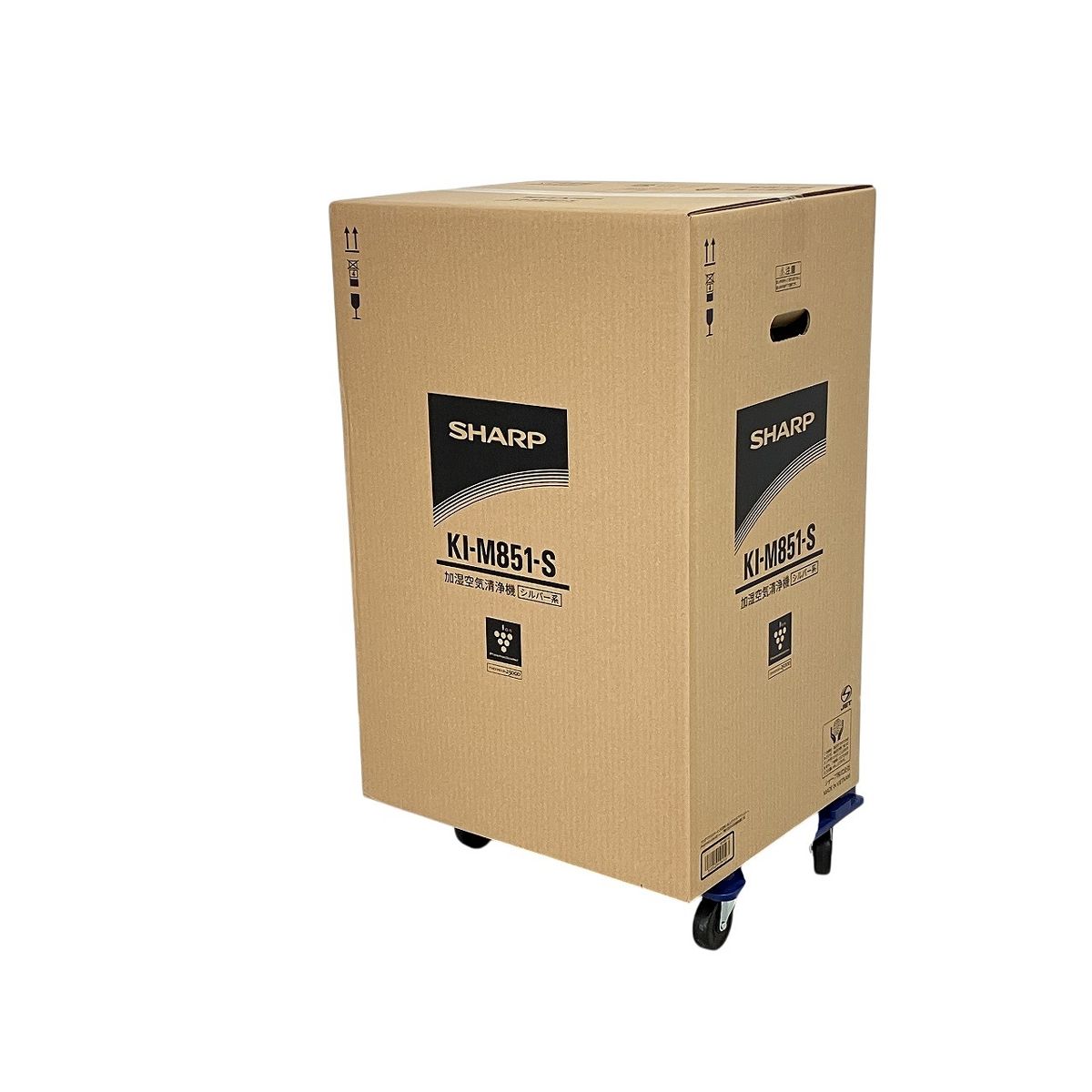 SHARP KI-M851-S 床置き型 プラズマクラスター 加湿空気清浄機 家電 シャープ W10595127