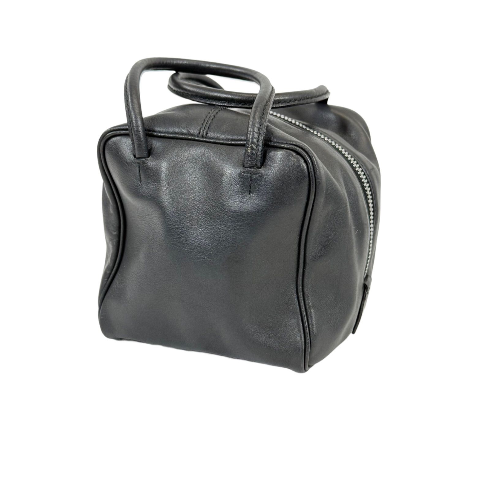 美品】 Bally バリー レザー 本革 スクエア ミニハンドバッグ