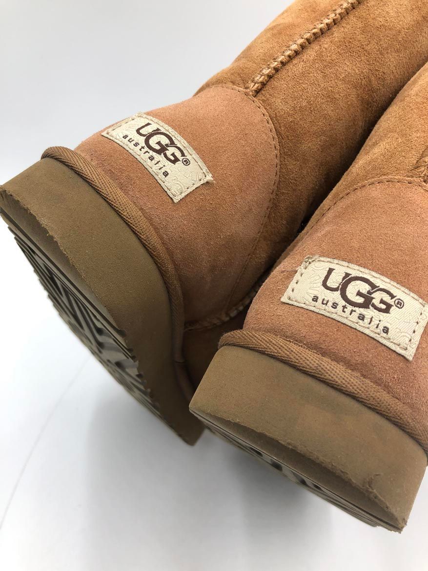 【未使用級】UGG アグオーストラリア クラシックショート 24 茶 5825 UGG Australia アグ オーストラリア クラシック ショート 5825