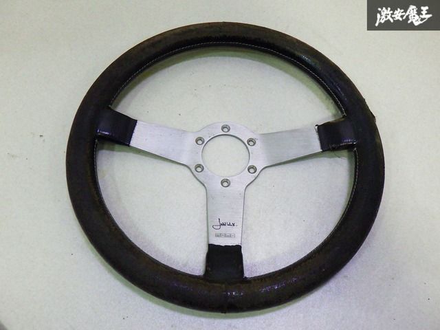 モモ momo ジャッキースチュワート ステアリング 旧車 約35π 当時物 太