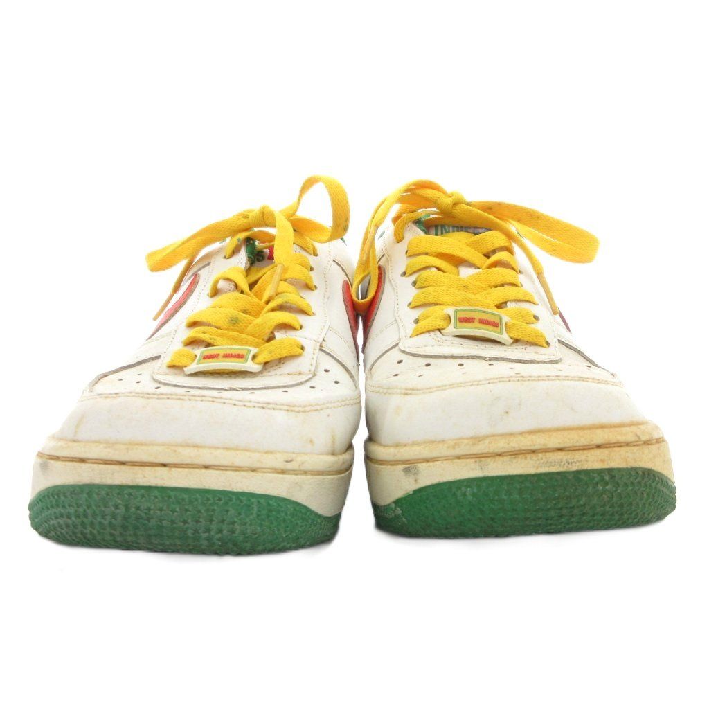 ナイキ NIKE エア フォース1 ロウ Air Force 1 Low West Indies ローカットスニーカー シューズ 313641-161 28 cm 白 ホワイト 赤 レッド GV GY 03
