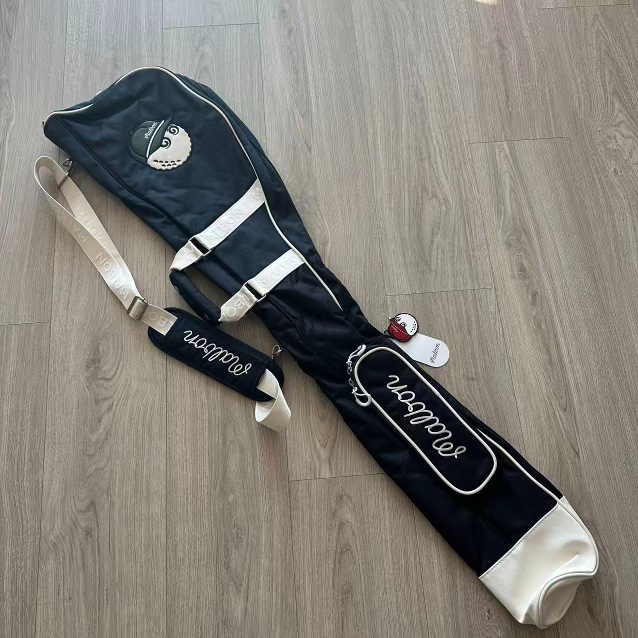 MALBON golf マルボンゴルフ ゴルフ クラブケース ゴルフバッグ ハーフキャディバッグ クラブケース丨5-6本収納可丨ショルダー付き 47インチ対応