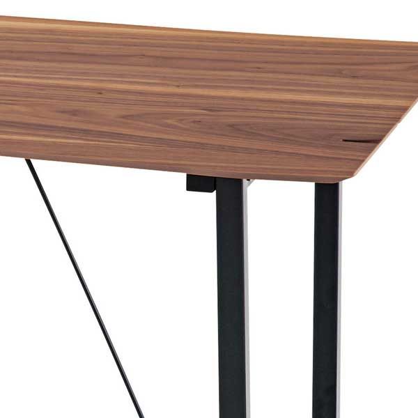 天然木化粧繊維板のダイニングテーブル