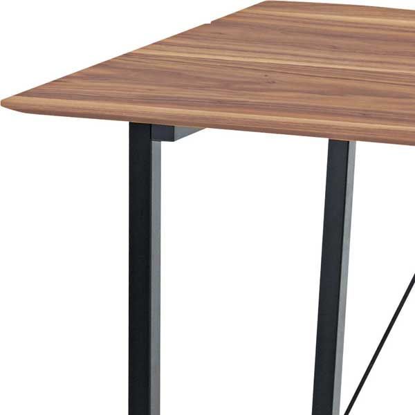 天然木化粧繊維板のダイニングテーブル