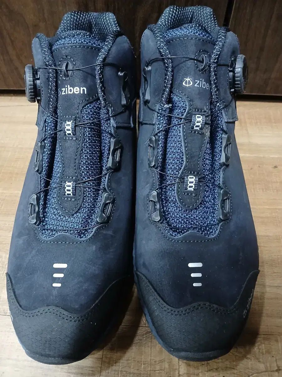 ZIBEN ジベン 安全靴 登山靴 作業靴 ダイアル ブラック 280 mm