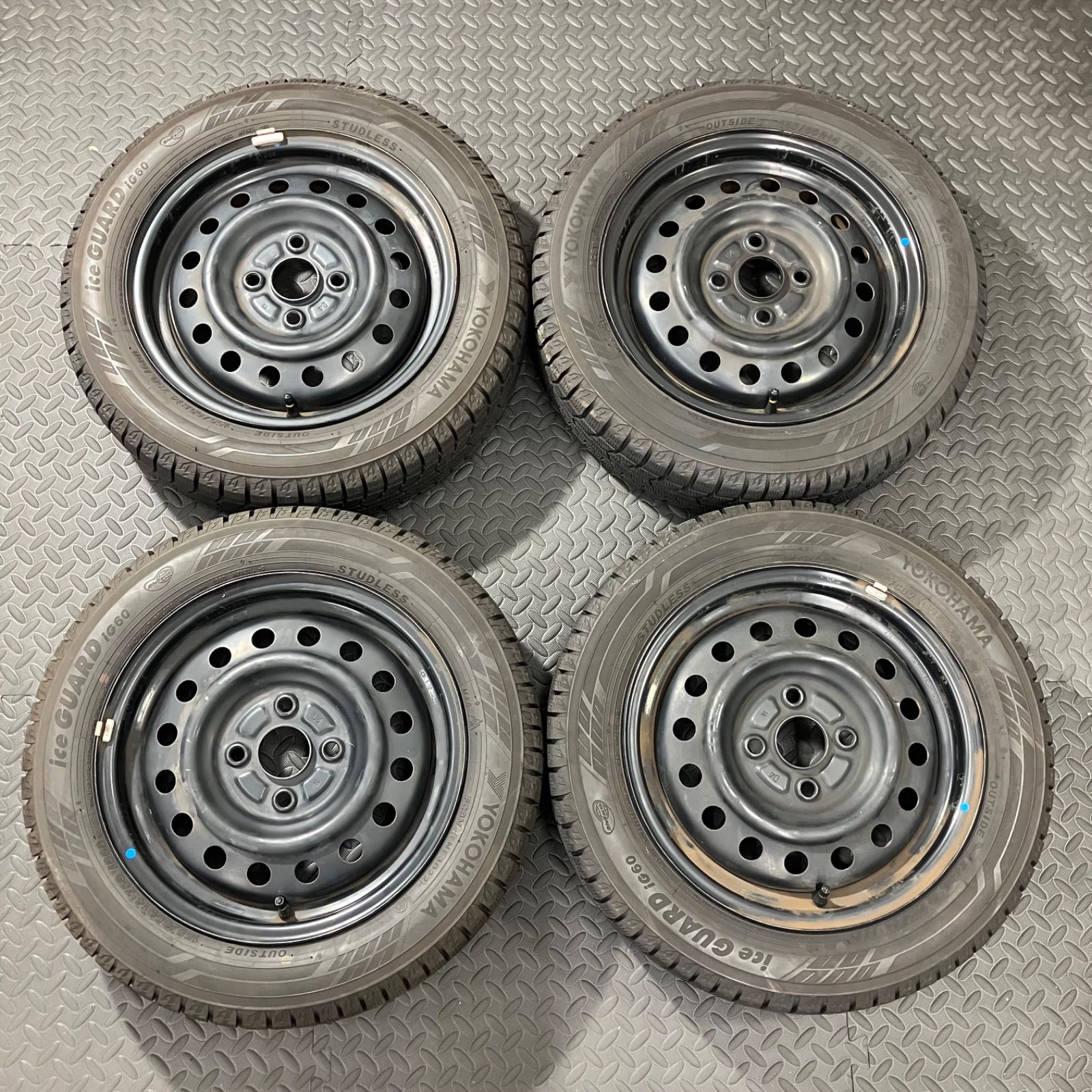 22年製 155/65R14 ヨコハマ アイスガードiG60 ダイハツ タント ムーヴ