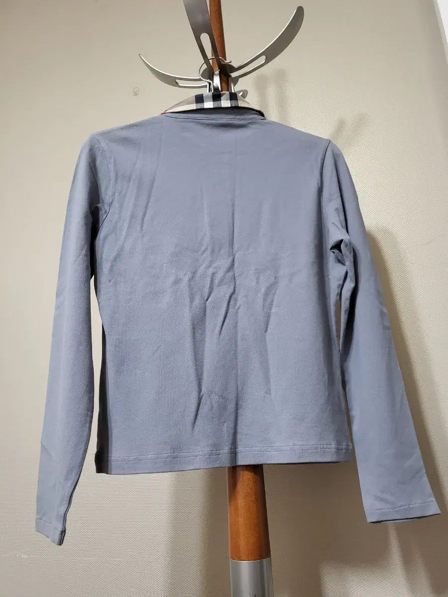 バーバリー チェック カラ 長袖 ポロTシャツ