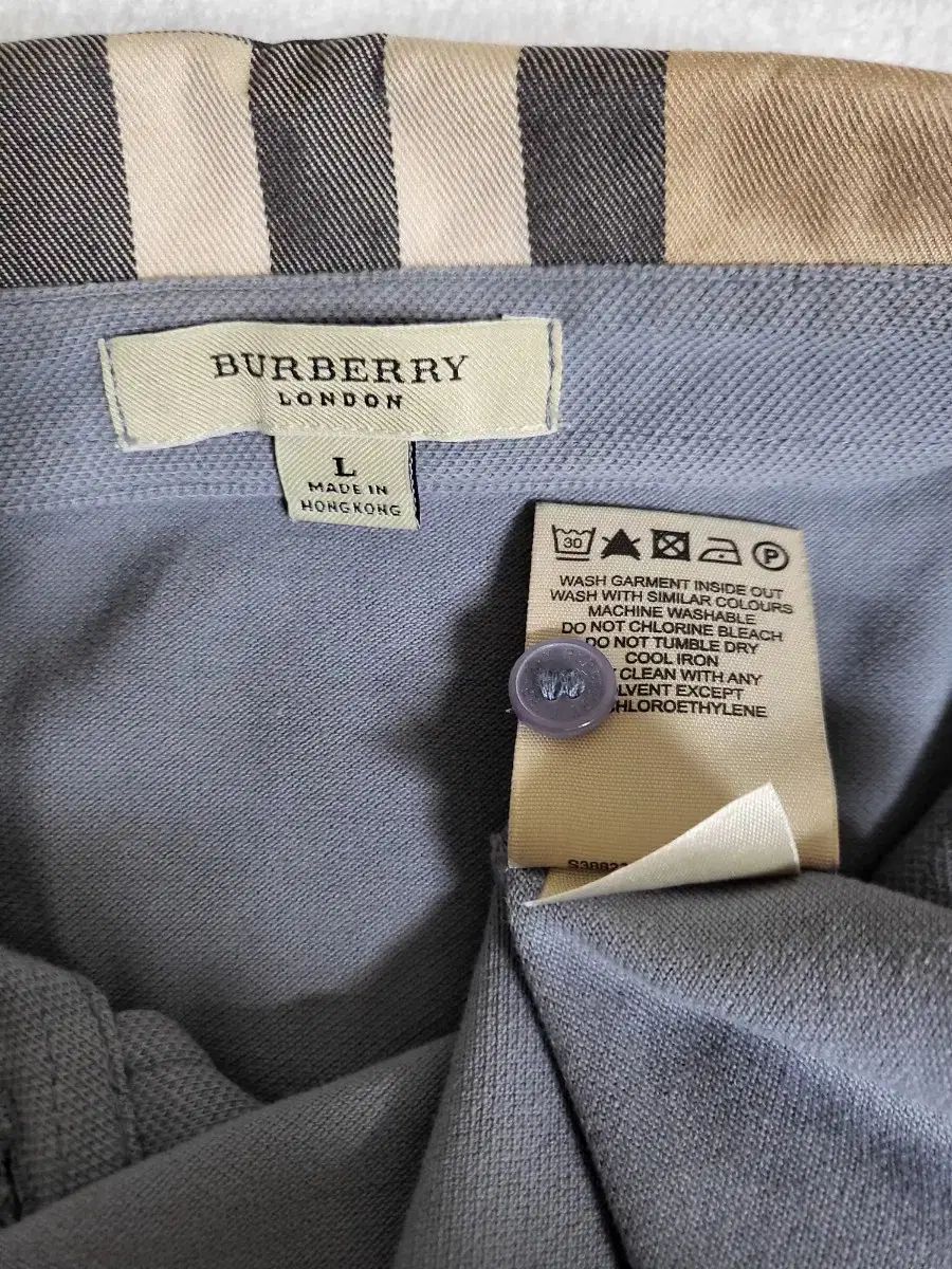  バーバリー チェック カラ 長袖 ポロTシャツ 長袖 Tシャツ カットソー