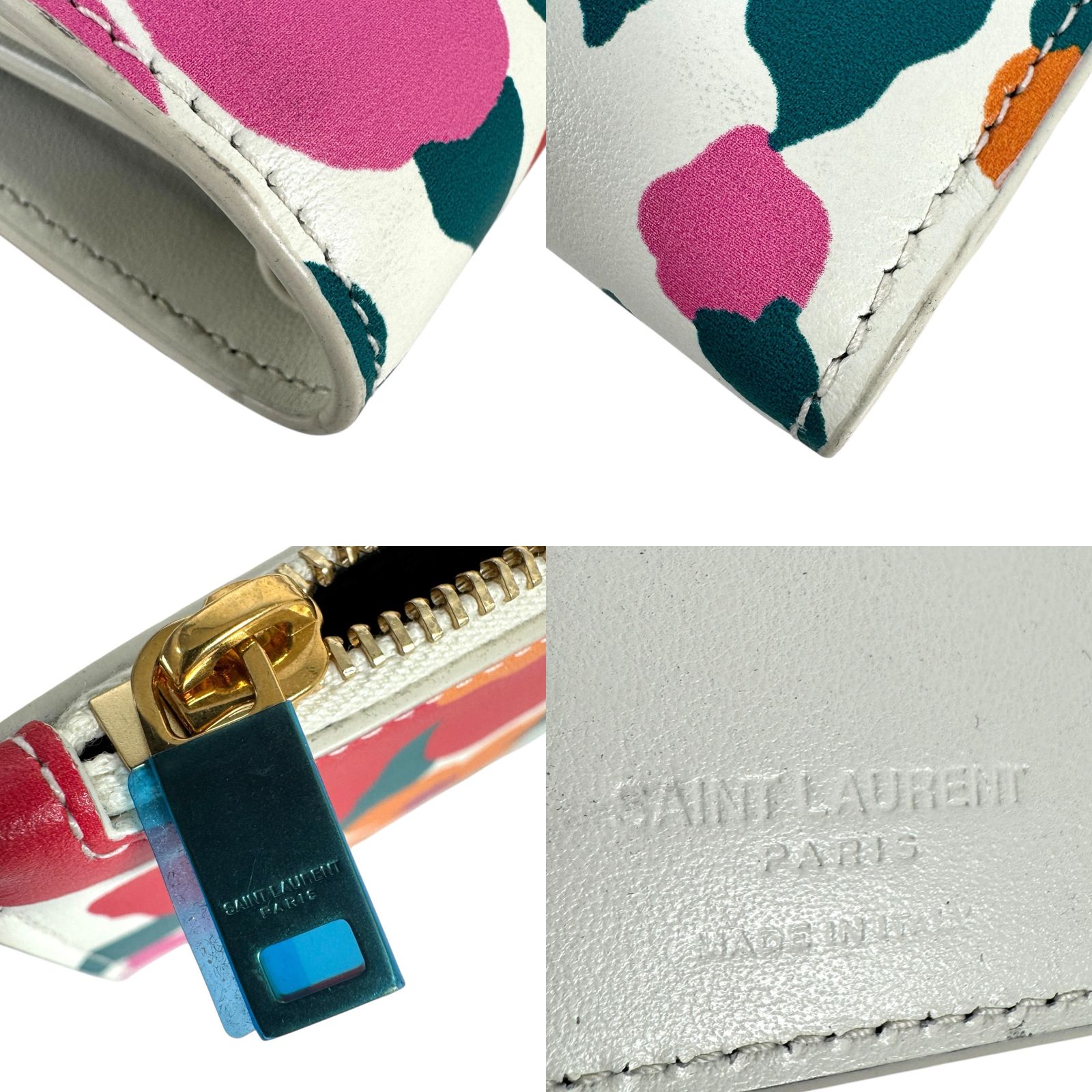 サンローラン 二つ折り財布