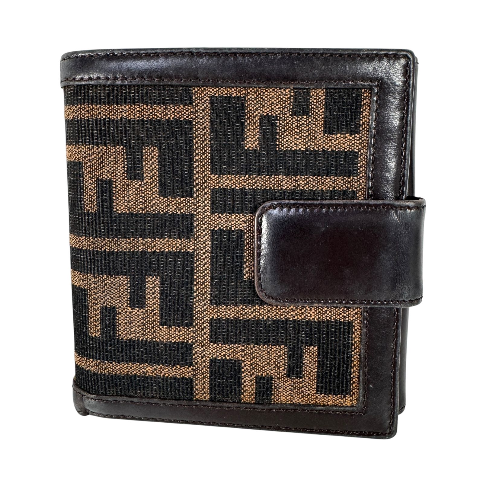 フェンディ 財布 ズッカ キャンバス 小銭入れあり J0560