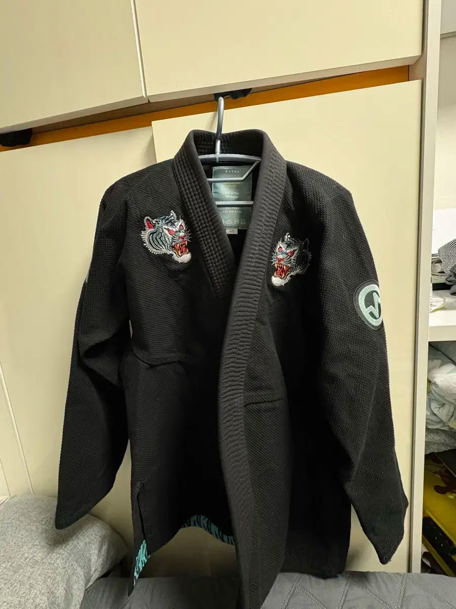 柔術 Jiu-Jitsu 柔道着 バイタル ブラジル タイガー ブラック A 2 S