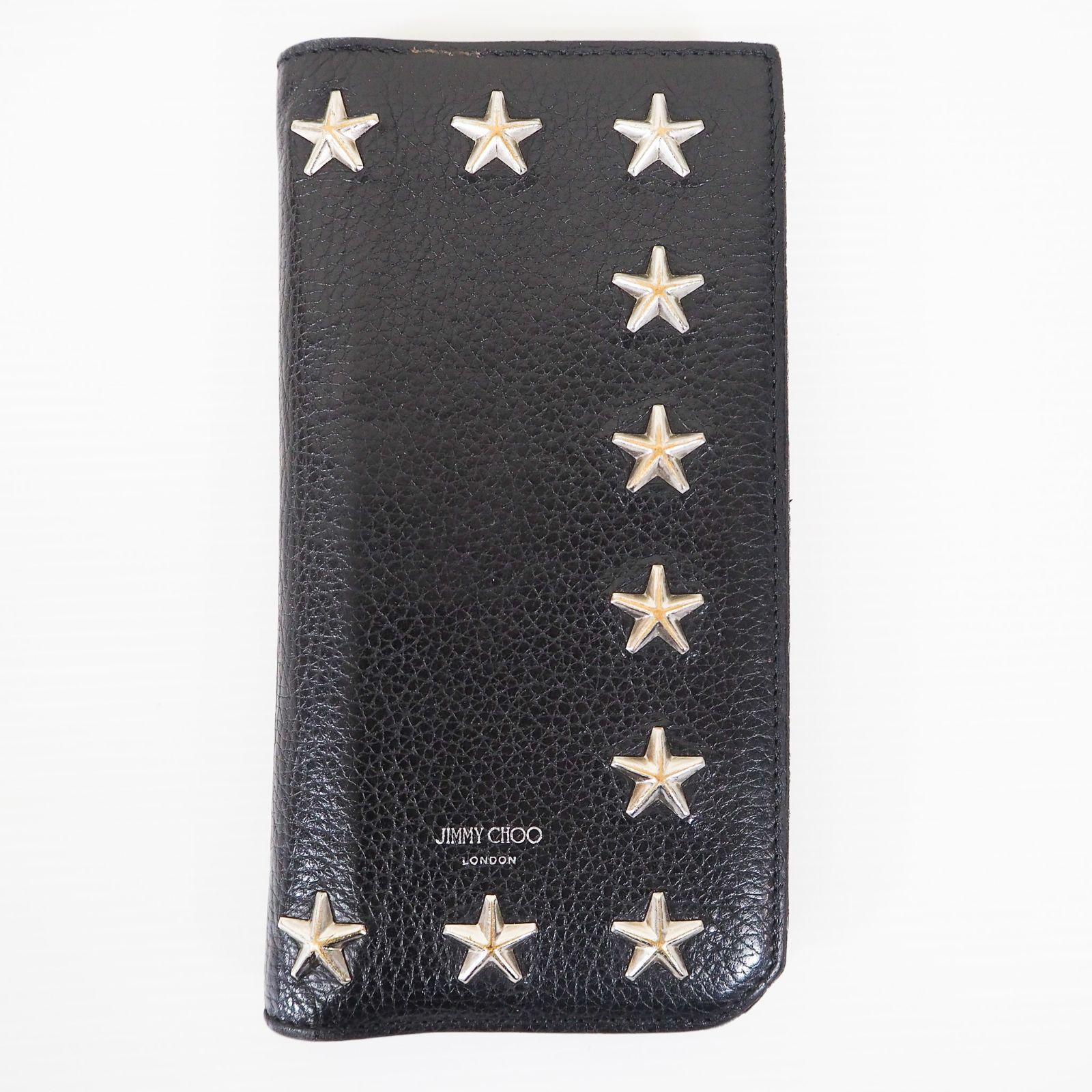 CO5150 Jimmy Choo ジミーチュウ 長財布 スタースタッズ 二つ折り長 