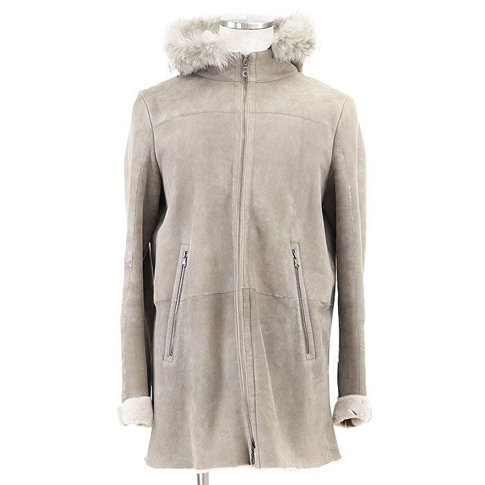 DROMe ドローム ムートンコート ヌバック ラムレザー ファー