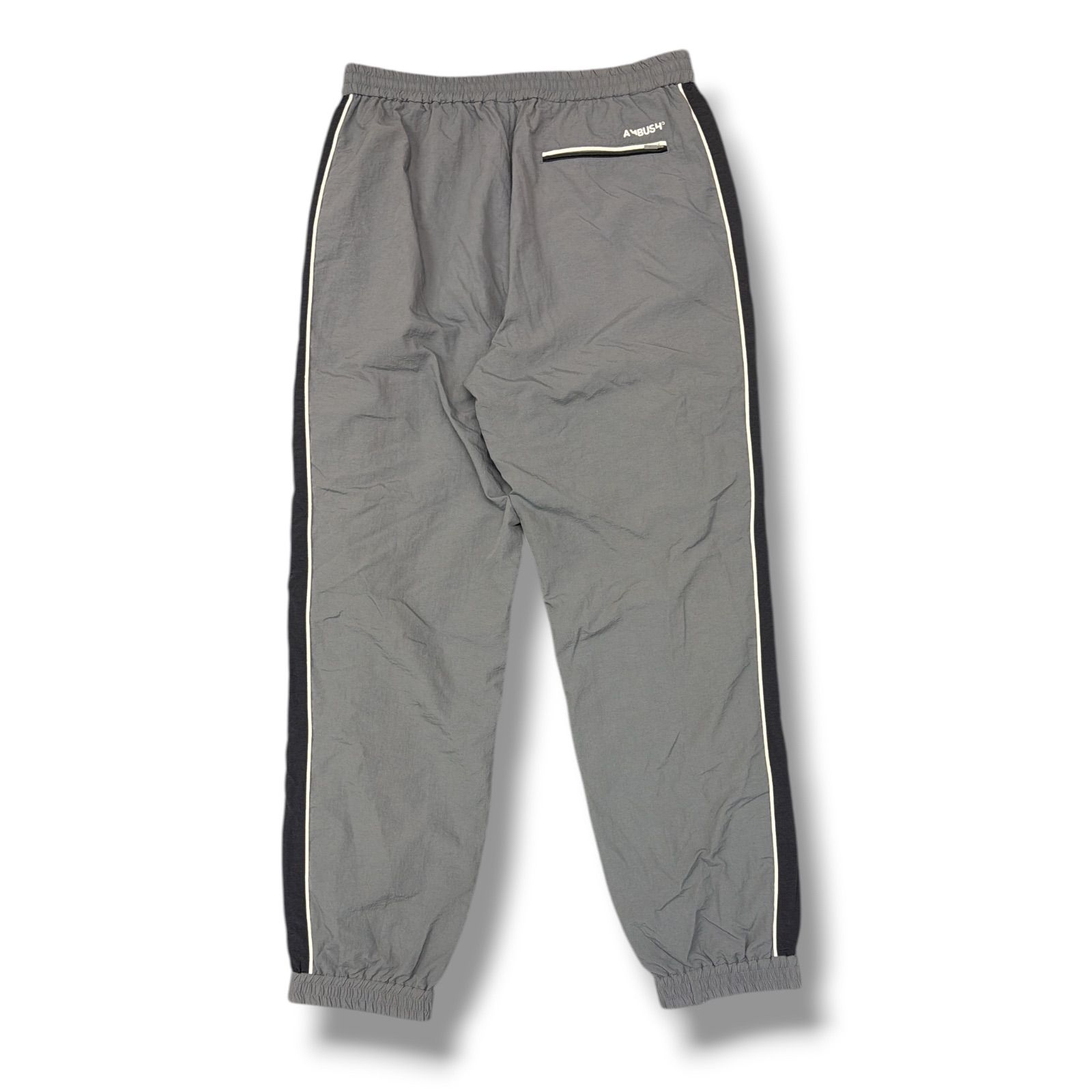 AMBUSH Stripe Detail Track Pants ストライプ ディテール ナイロントラックパンツ アンブッシュ グレー M 2248 3