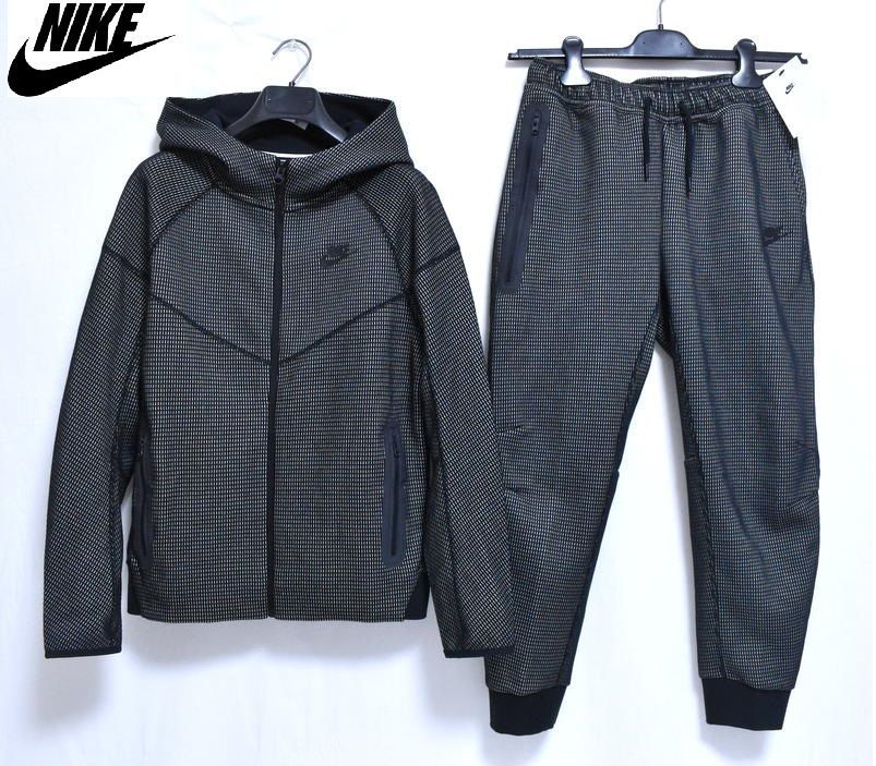NIKE テックフリース ウィンターライズド フルジップ セットアップ 160 L FJ6023 FJ6025 上下セット パーカー パンツ