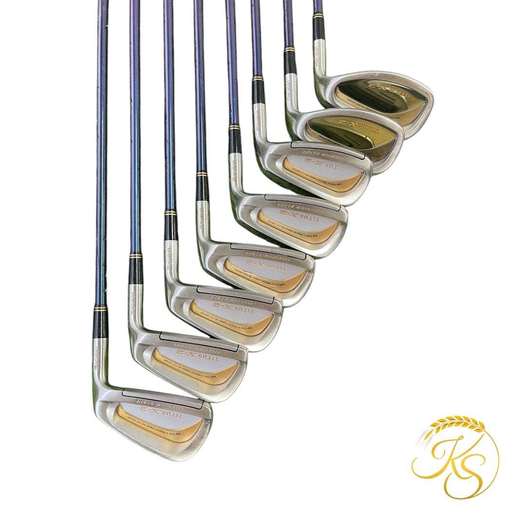 マルマン レディース アイアン 8本 右 maruman TITUS X-2 カーボン L