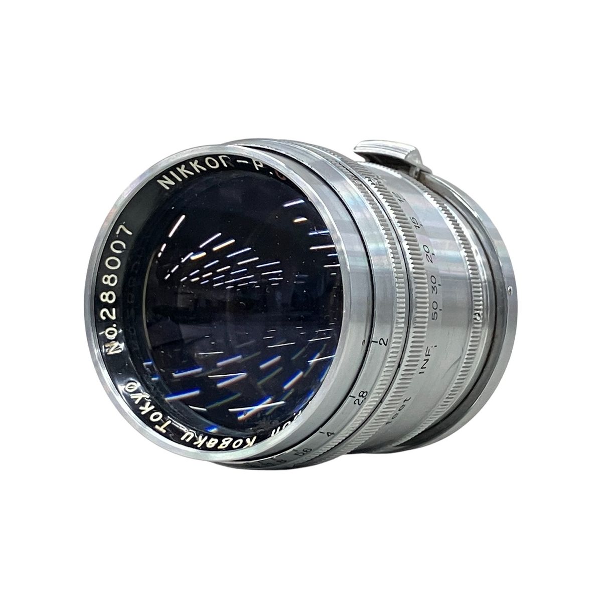 Nikkor P C F2 8.5cm Nippon kogaku Tokyo カメラ レンズ ジャンク K10107043