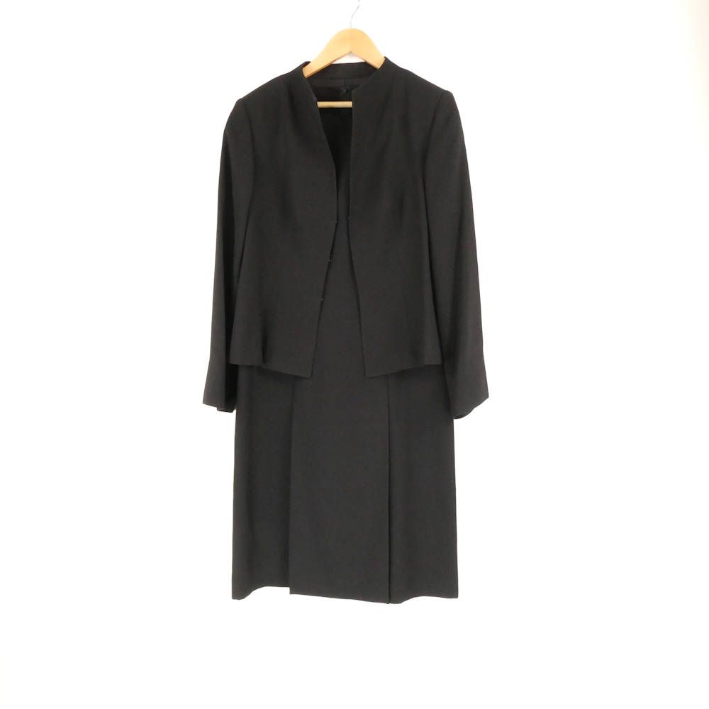 MARIKO KOHGA マリココウガ Fil Dore マリココウガフィルドレ セットアップ 40 トリアセテート 他 ブラックフォーマル 礼服 ワンピース レディース