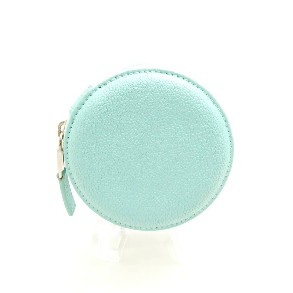 TIFFANY＆Co. ティファニー ラウンド ジュエリーケース 小物入れ レディース AY7301