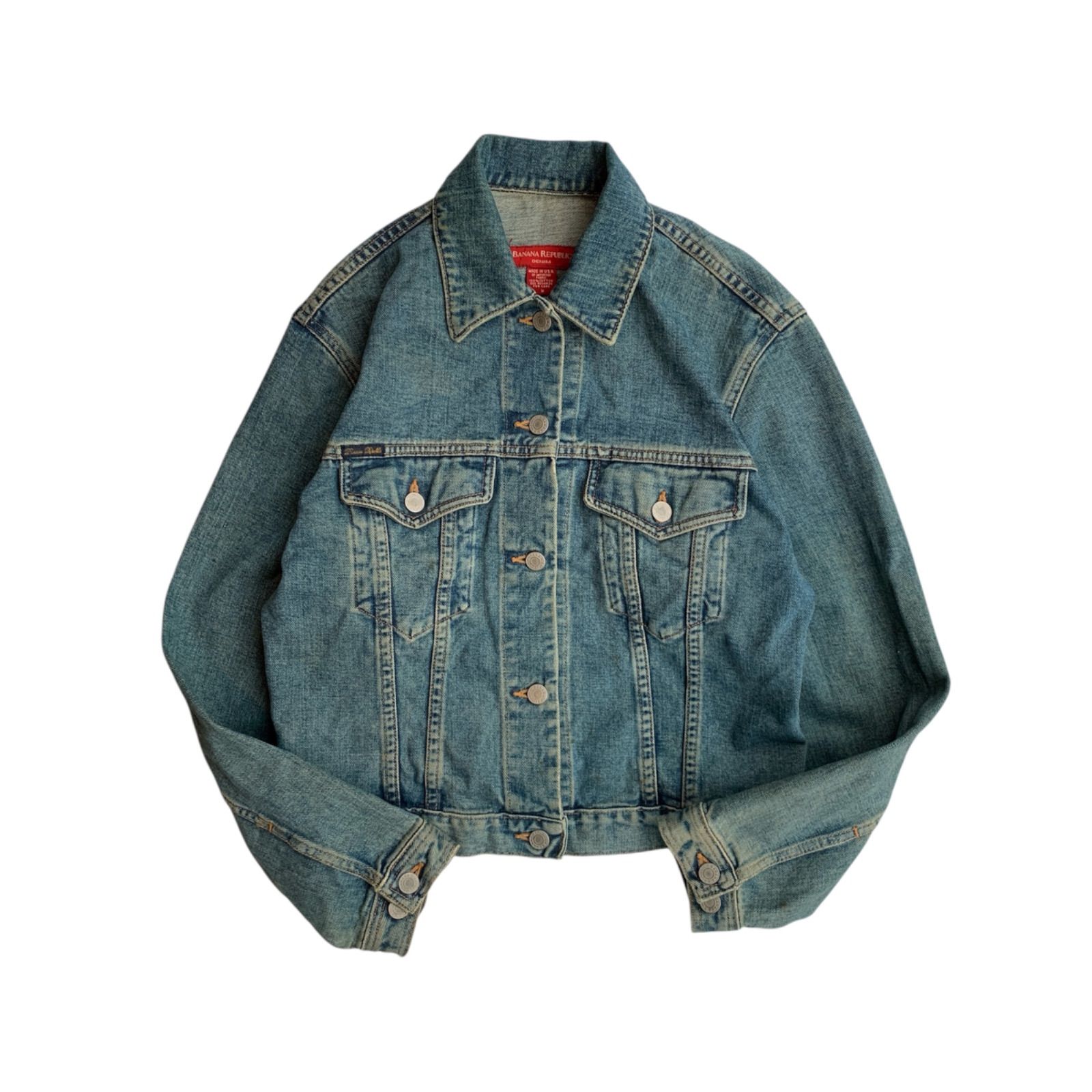 90s Banana Republic デニムジャケット アメリカ製 バナナリパブリック ヴィンテージ