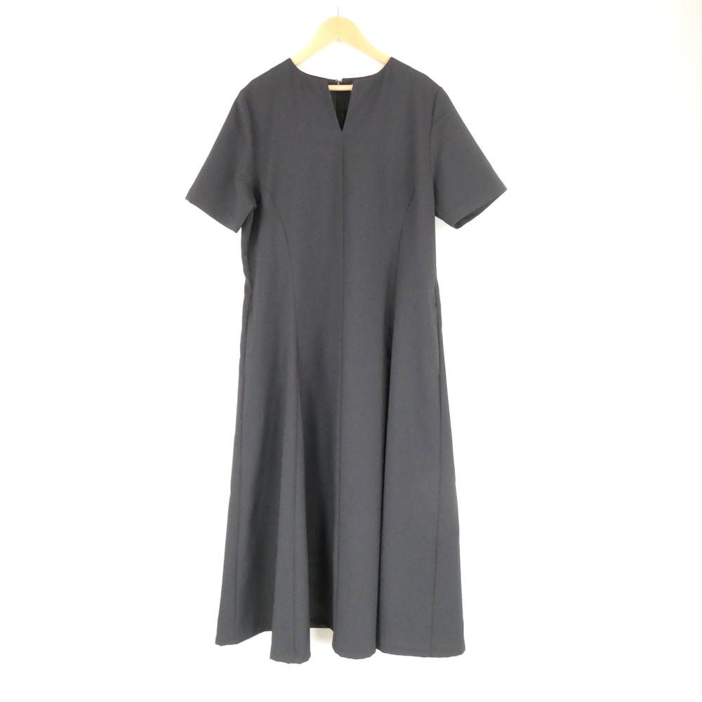 RIM.ARK リムアーク Comfortable summer dress 460IAL33-2041 ワンピース 36 ポリエステル100％ 半袖 ロング丈 シアサッカー レディース AY7312A10