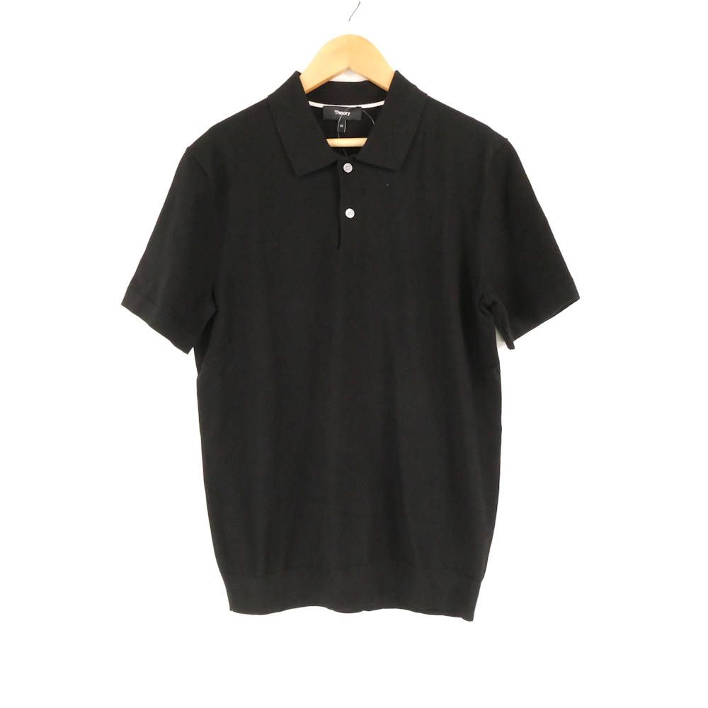 Theory セオリー GORIS Fine Bilen ポロシャツ XS レーヨン他 半袖 ウォッシャブルニット メンズ AY7309A15