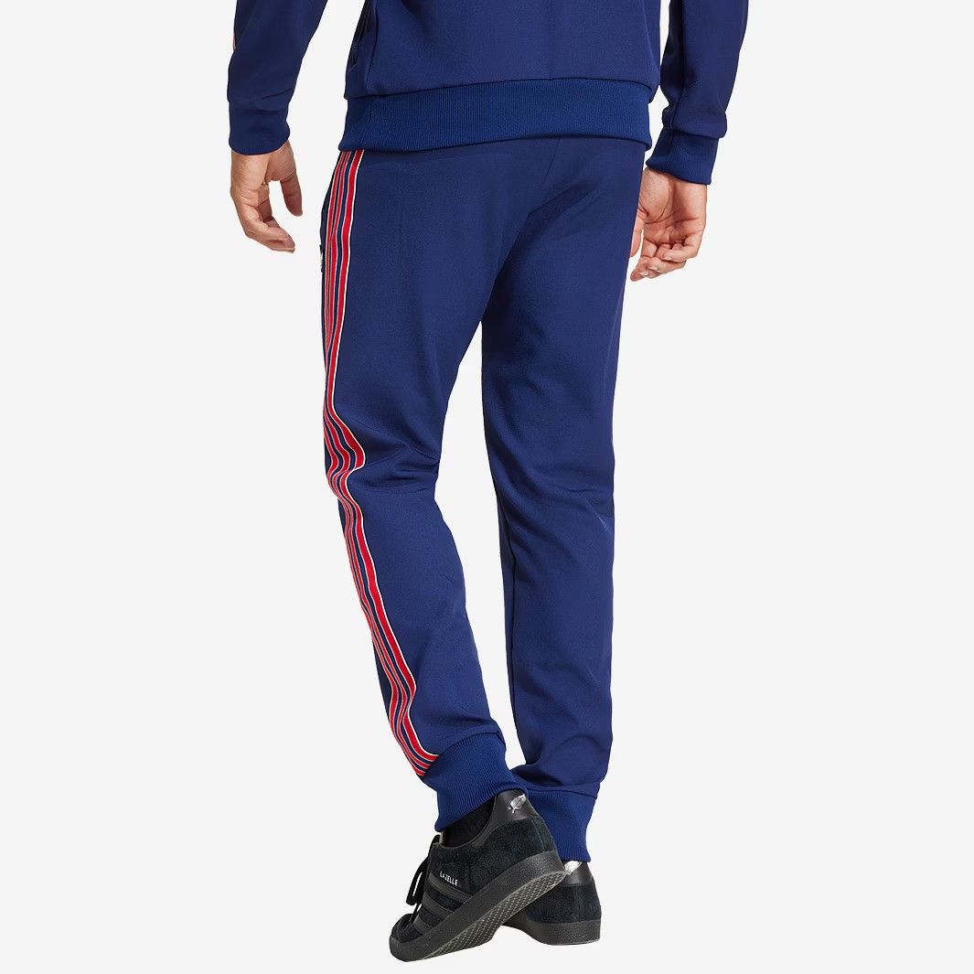 アディダス アーセナル 2025 2025 オリジナルス テラス アイコン トラック パンツ サッカー 紺 ネイビー 赤 レッド 公式モデル 日本未発売