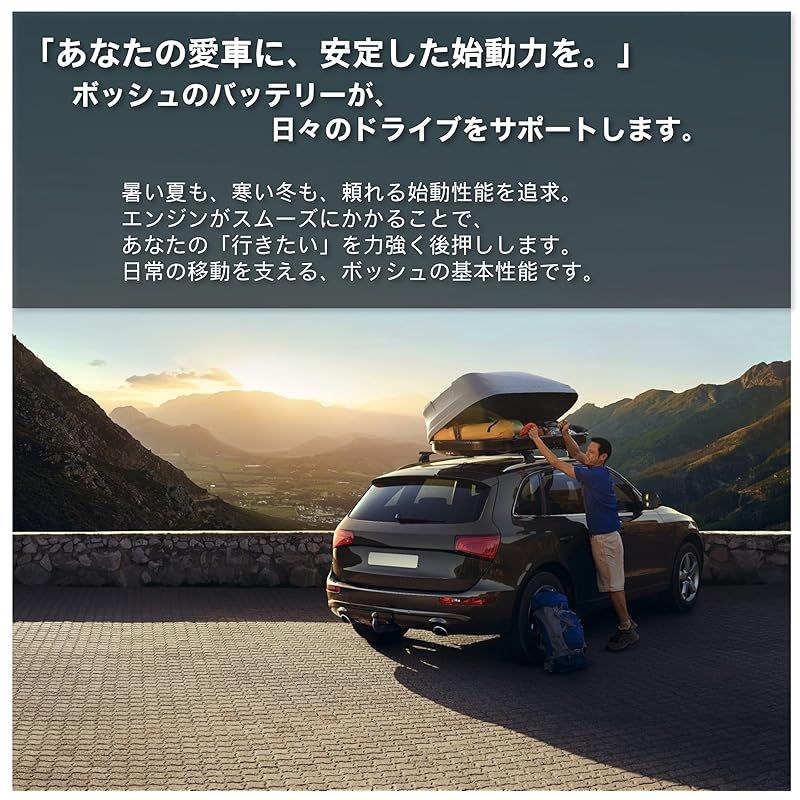 BOSCH ボッシュ 国産車バッテリー PSA-75 D 23 R PS Battery JIS AMS 充電制御車 標準車対応 PSR-75 後継モデル