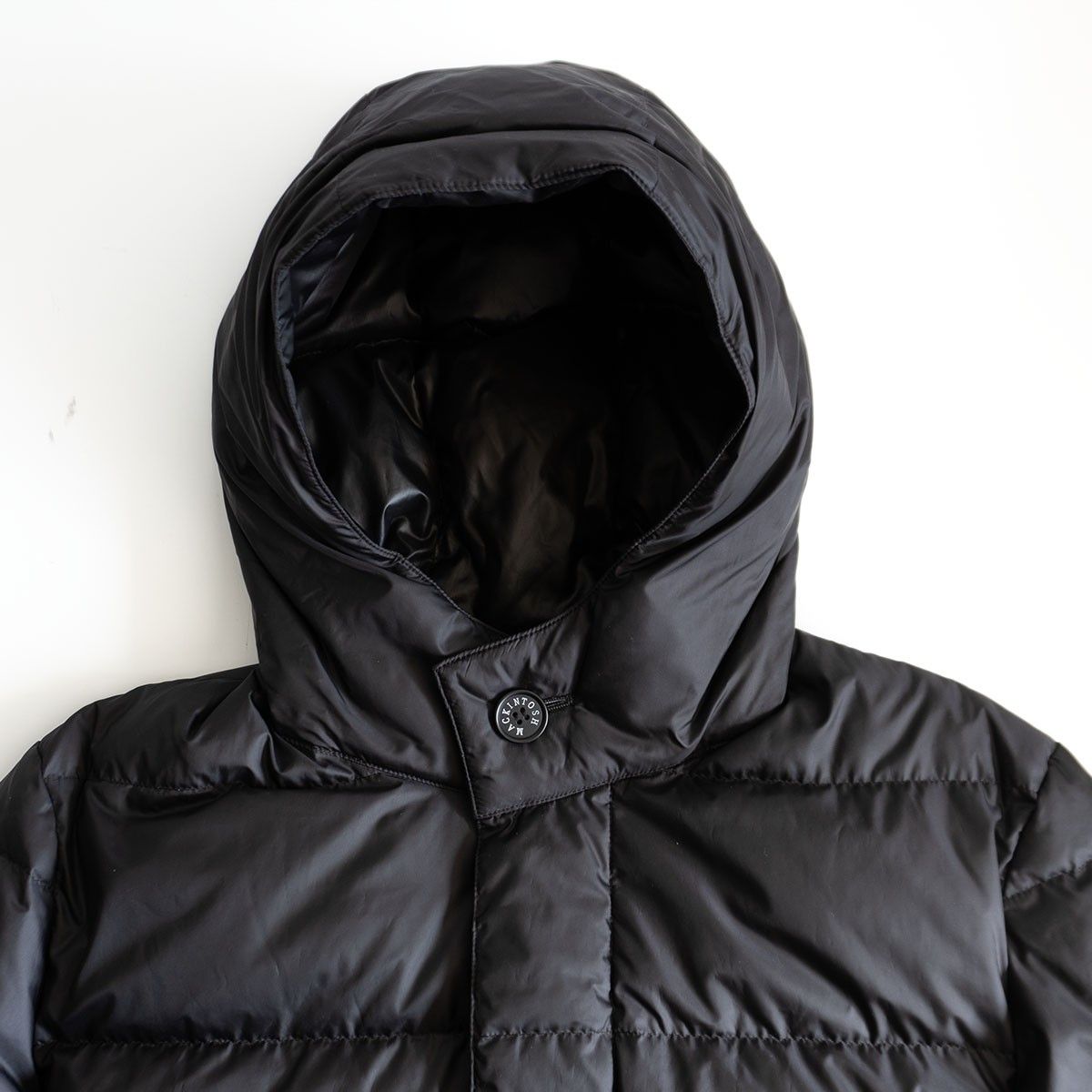 極美品】MACKINTOSH LONDON【ポリエステルタフタ フーデット ダウン 