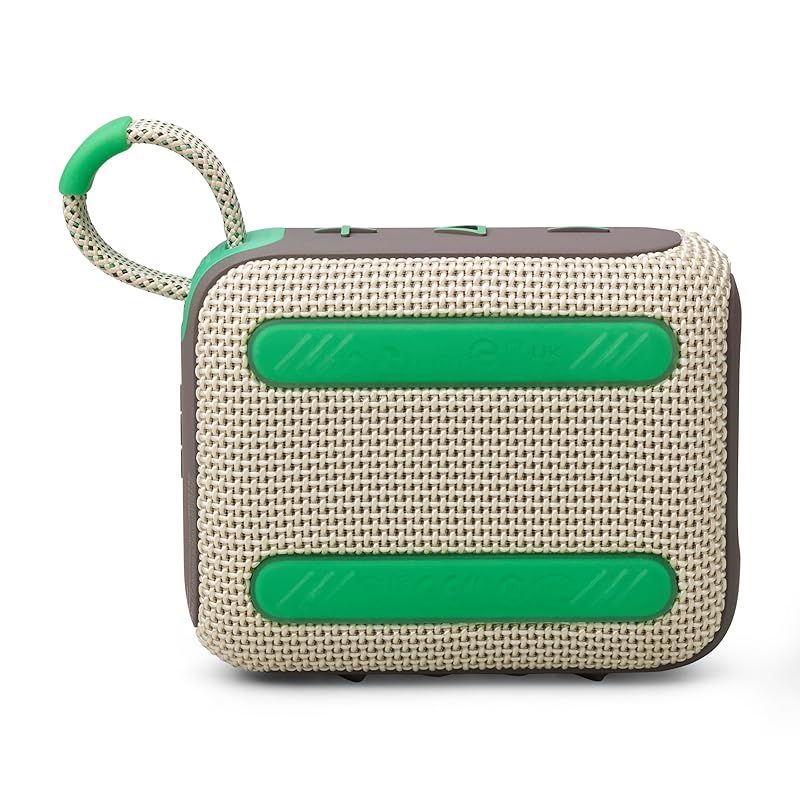  JBL GO 4 Bluetoothスピーカー USB C充電 IP 67防塵防水 アプリ対応 パッシブラジエーター搭載 ポータブル ウインブルドングリーン スピーカー スピーカー ウーファー