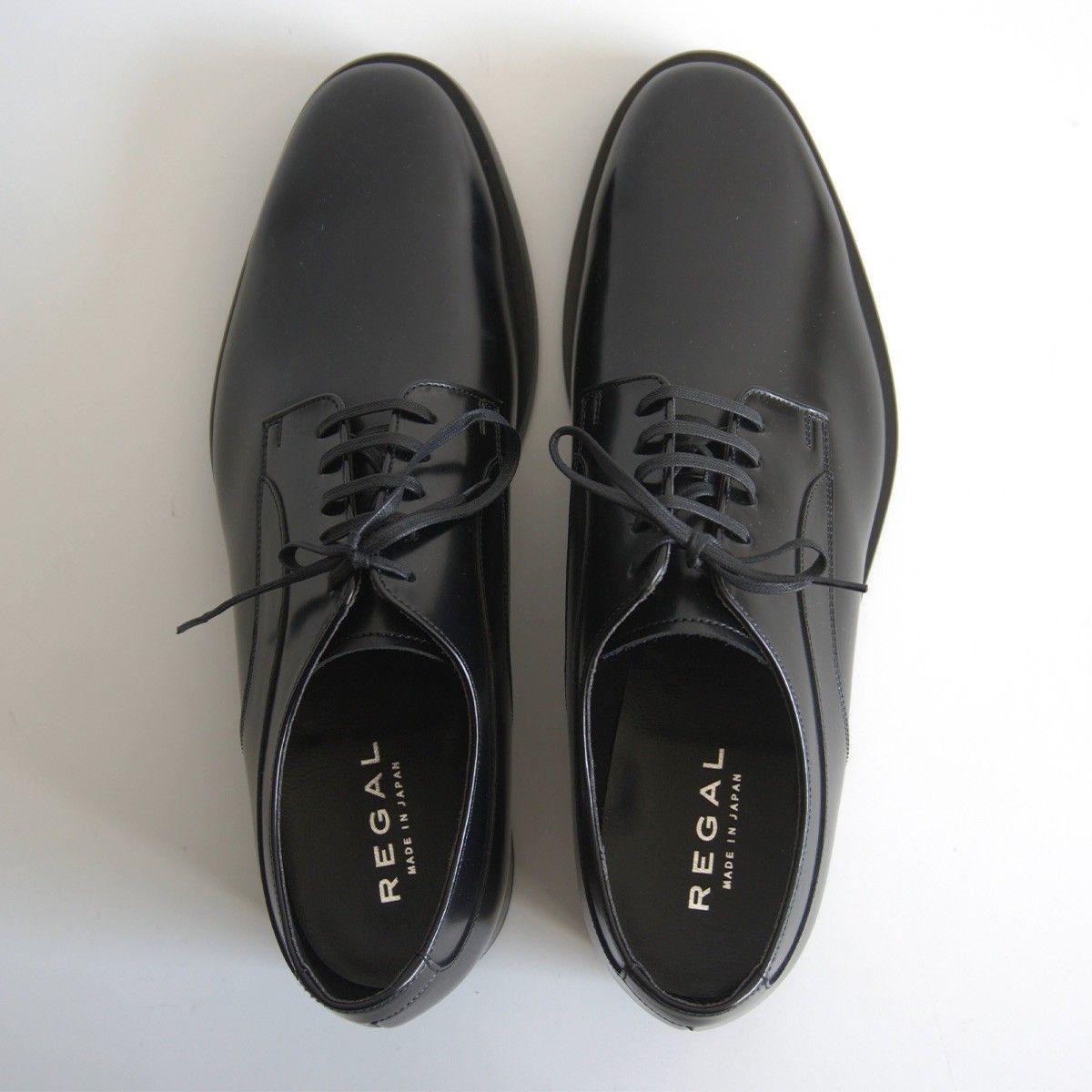 のみ REGAL プレーントゥ レザーシューズ 26.5 ブラック リーガル 革靴 s 2510158