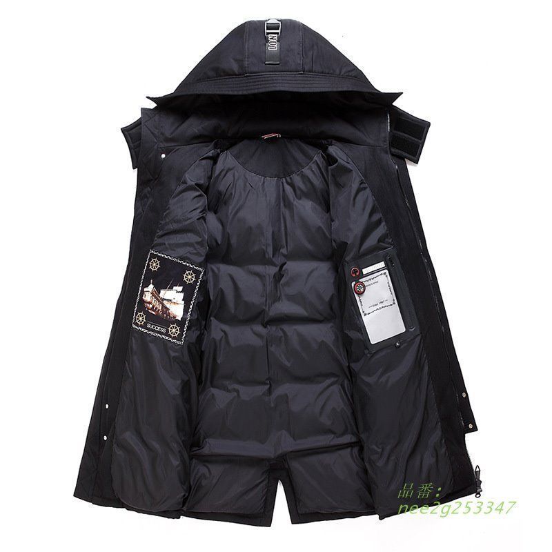 手袋収納できるビッグポケット 取り外せるフード付き