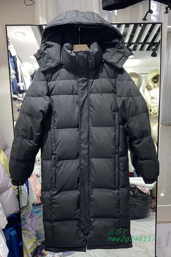 ダウンコート ベンチコート ロングダウンコート 超ロング 暖かい レディース 取り外し ファー脱着 アウター ダブルファスナー ロング丈 nee2g246157