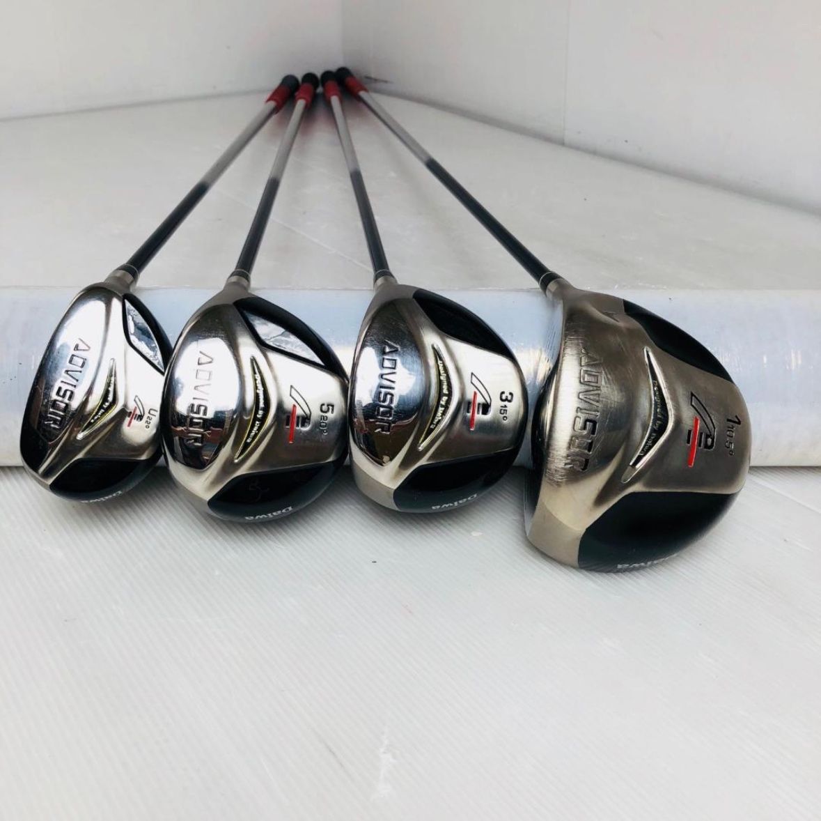 豪華 13本 Daiwa ダイワ ADVISOR アドバイザー メンズ ゴルフセット クラブ セット 入門 バッグ付き フルセット 右利き パター付 安価