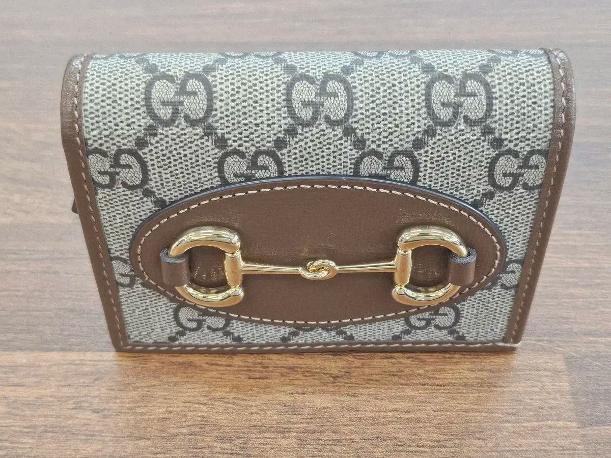  グッチ ホースビット 1955 フラップ カードウォレット 長財布 小物