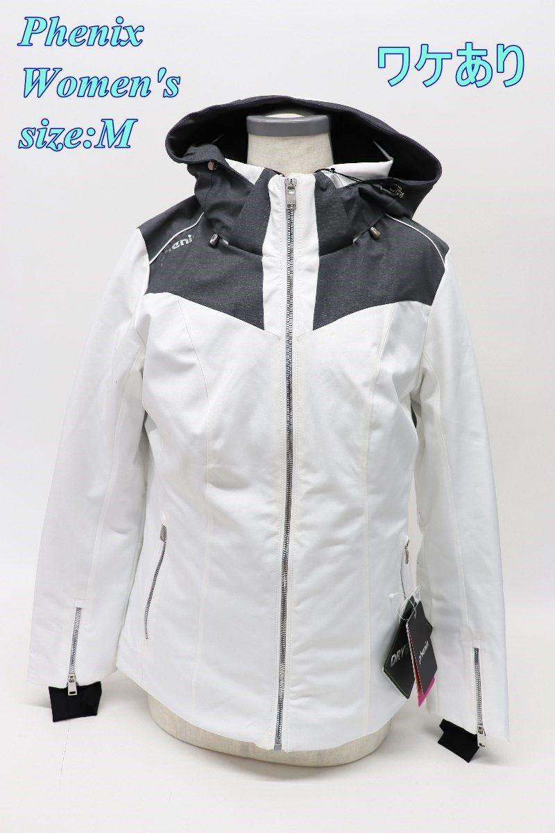 ワケあり フェニックス レディース スキージャケット Kitami Jacket ホワイト M PS882OT64 スポーツ R2511-004