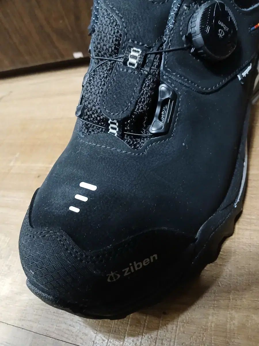  ZIBEN ジベン 安全靴 ブラック ダイアル 作業靴 255 mm その他 ブーツ 革靴