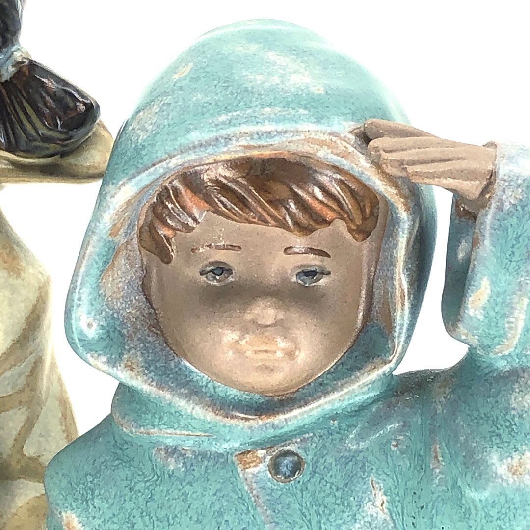 LLADRO リヤドロ おーい ここだよ フィギュリン 2173 陶器 マルチ 置物 工芸品 美術品 アンティーク コレクション