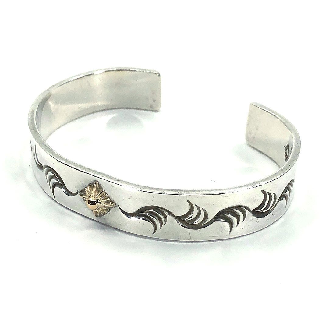 ARIZONA DOM アリゾナフリーダム 太陽神 ブレスレット K18 SV925 シルバー ゴールド