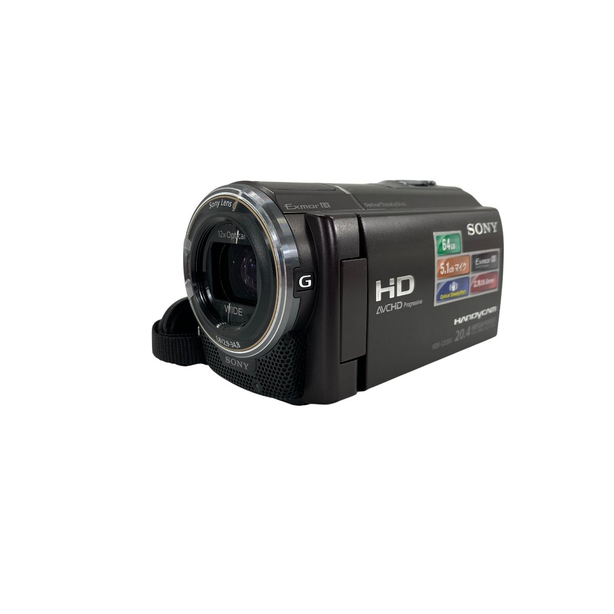 SONY HDR-CX590V デジタルHDビデオカメラレコーダー ハンディカム ソニー W10561939