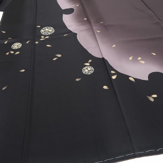 専用Y2541◇新品 仕付け糸付 手縫い仕立て 雪輪 桜 正絹 小紋 着物 Y2541◇新品 仕付け糸付 手縫い仕立て 雪輪 桜 正絹 小紋 着物