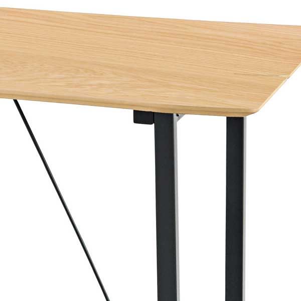 天然木化粧繊維板のダイニングテーブル 約W180×D80×H73cm No.96 オーク MARWIL-DEMENAGEMENTS_CH