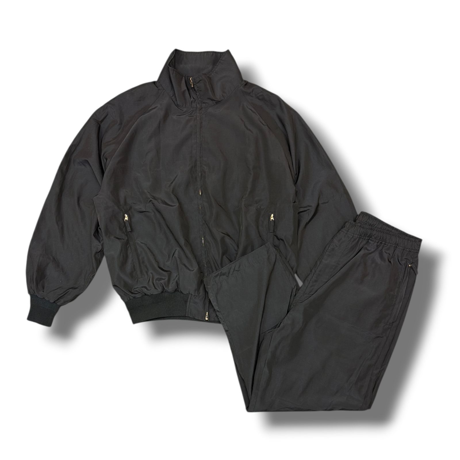 everyone Track jersey jacket pants トラックジャージジャケット ブルゾン トラックパンツ イージーパンツ セットアップ EV 24 JK 14 PT 17 ブラック L 1979 M 5