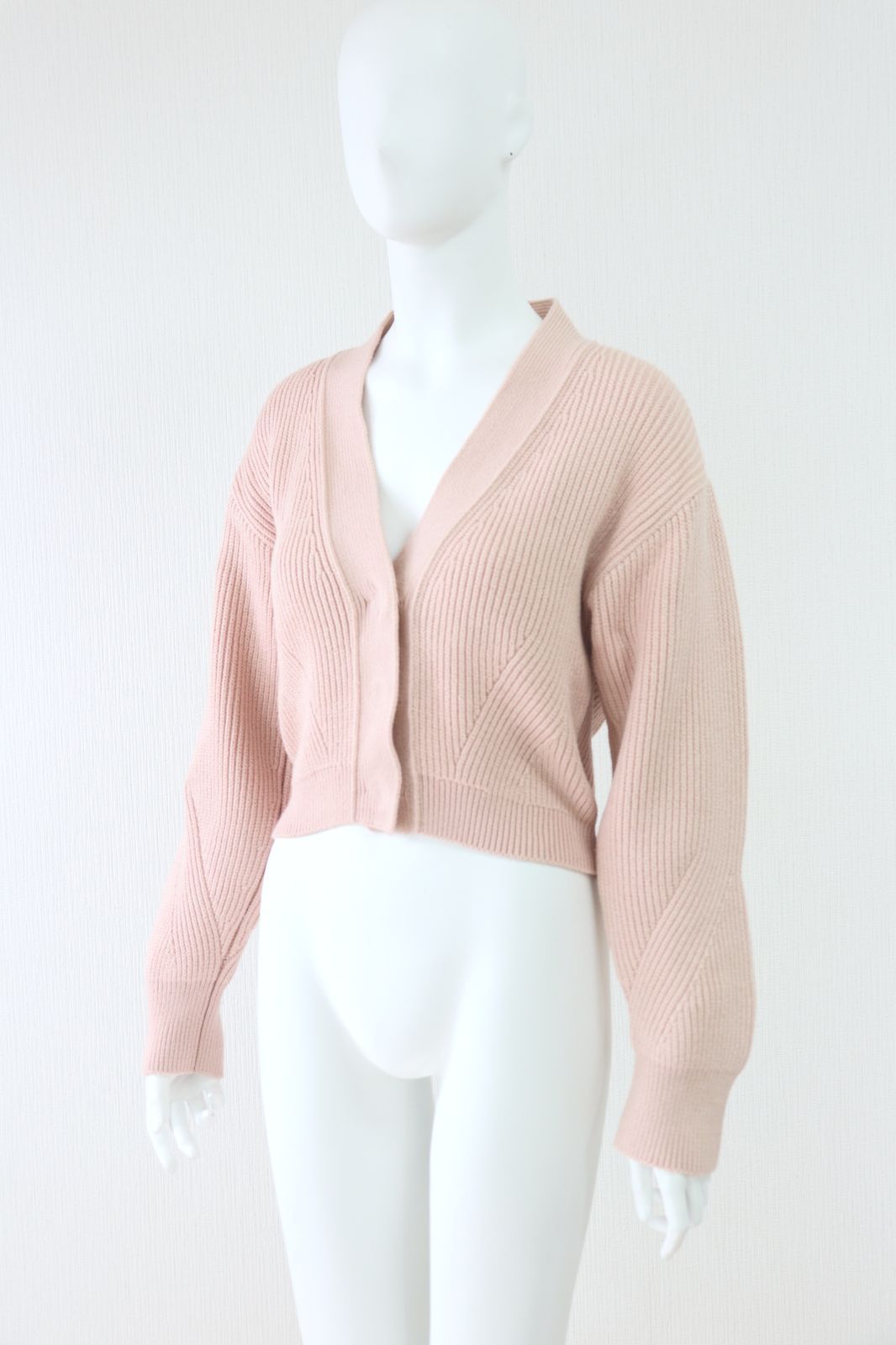 FOXEY Madeleine コットンポリエステルカーディガン 41894 ピンク 商品 フォクシー