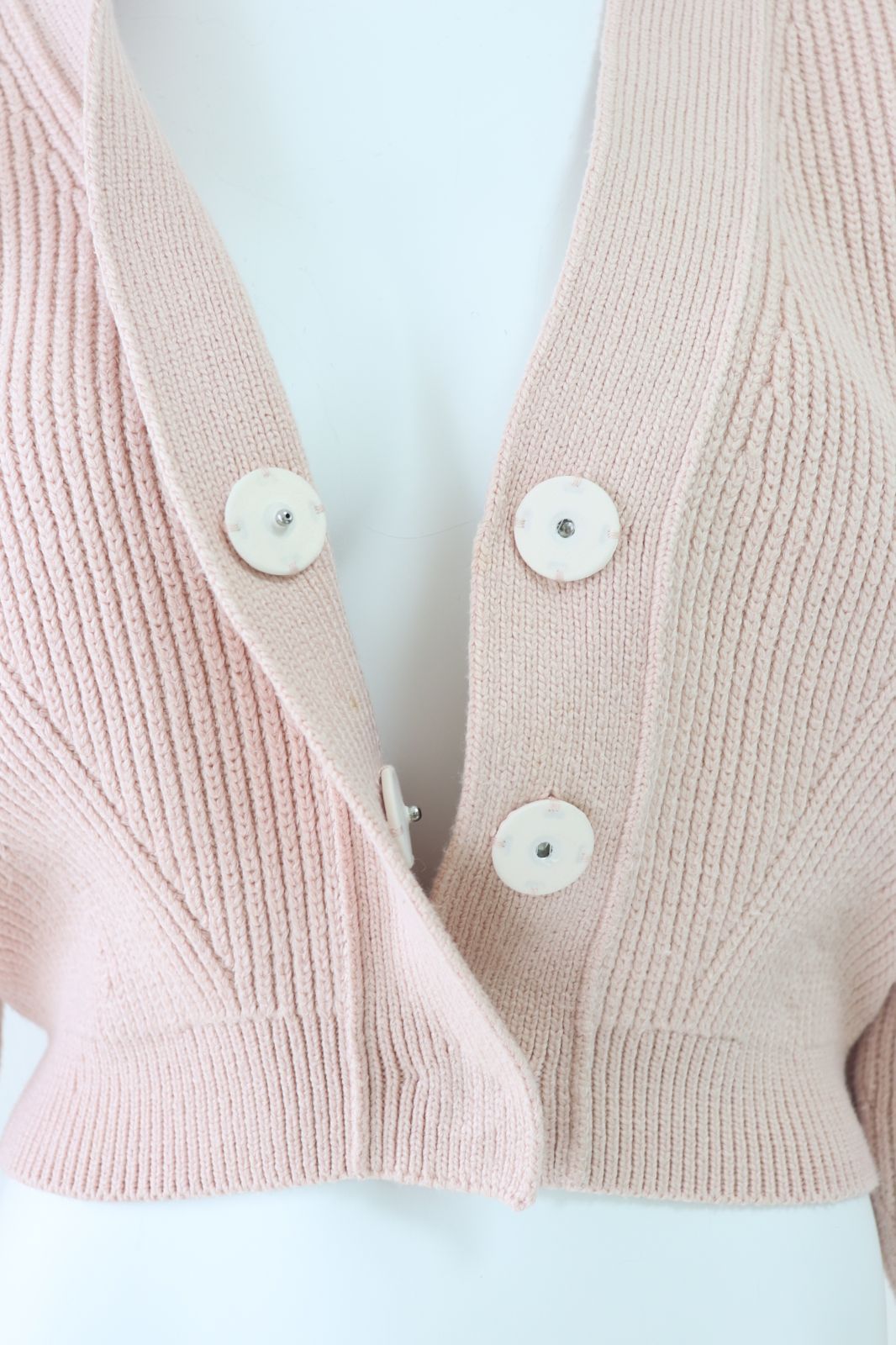  FOXEY Madeleine コットンポリエステルカーディガン 41894 ピンク 商品 フォクシー 長袖 カーディガン ボレロ アンサンブル