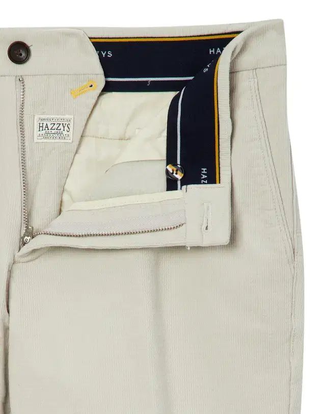 HAZZYS ヘジス メンズ バッグ 起毛 パンツ クリーム 29 34 37 38