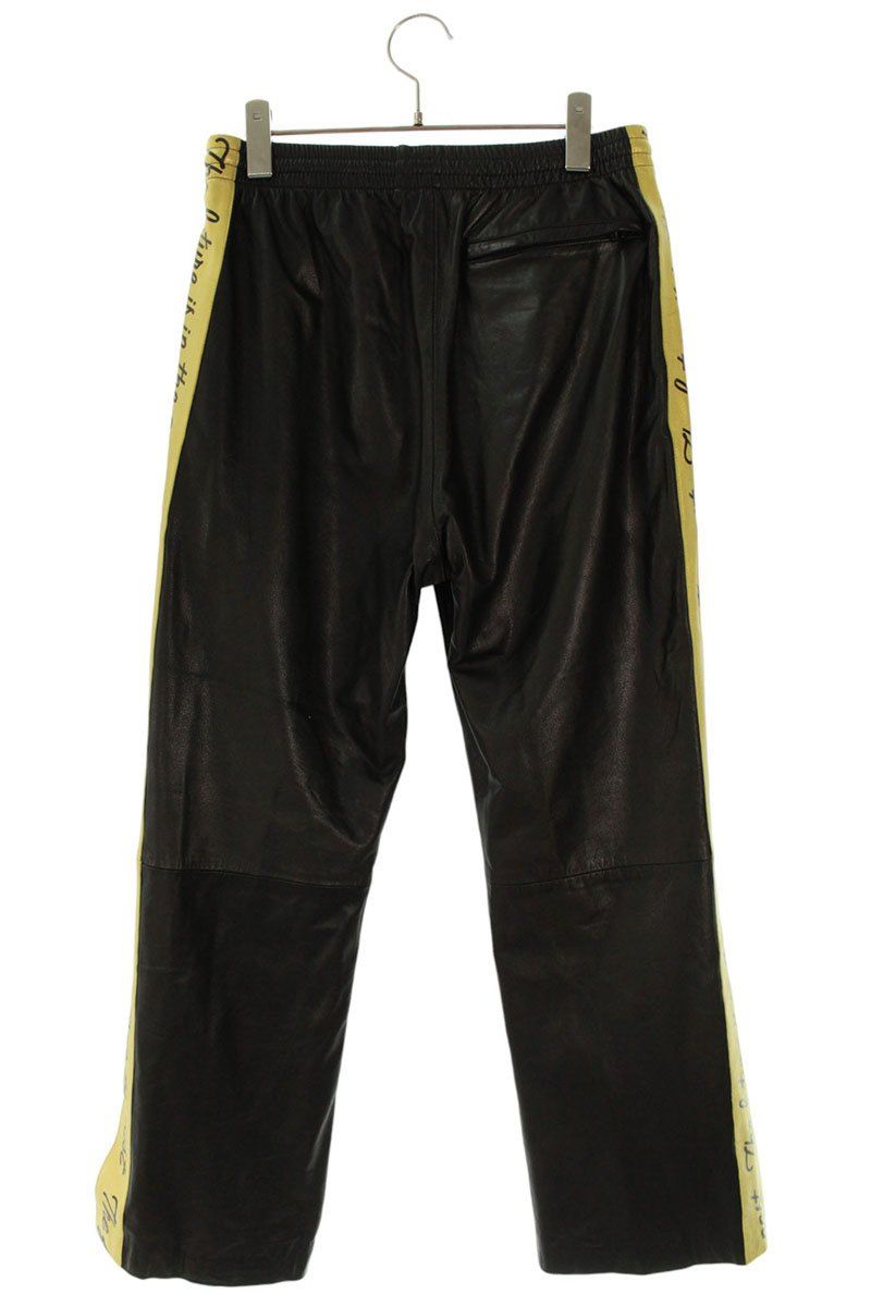  ヒューマンメイド サイドラインレザートラックロングパンツ メンズ S その他 パンツ