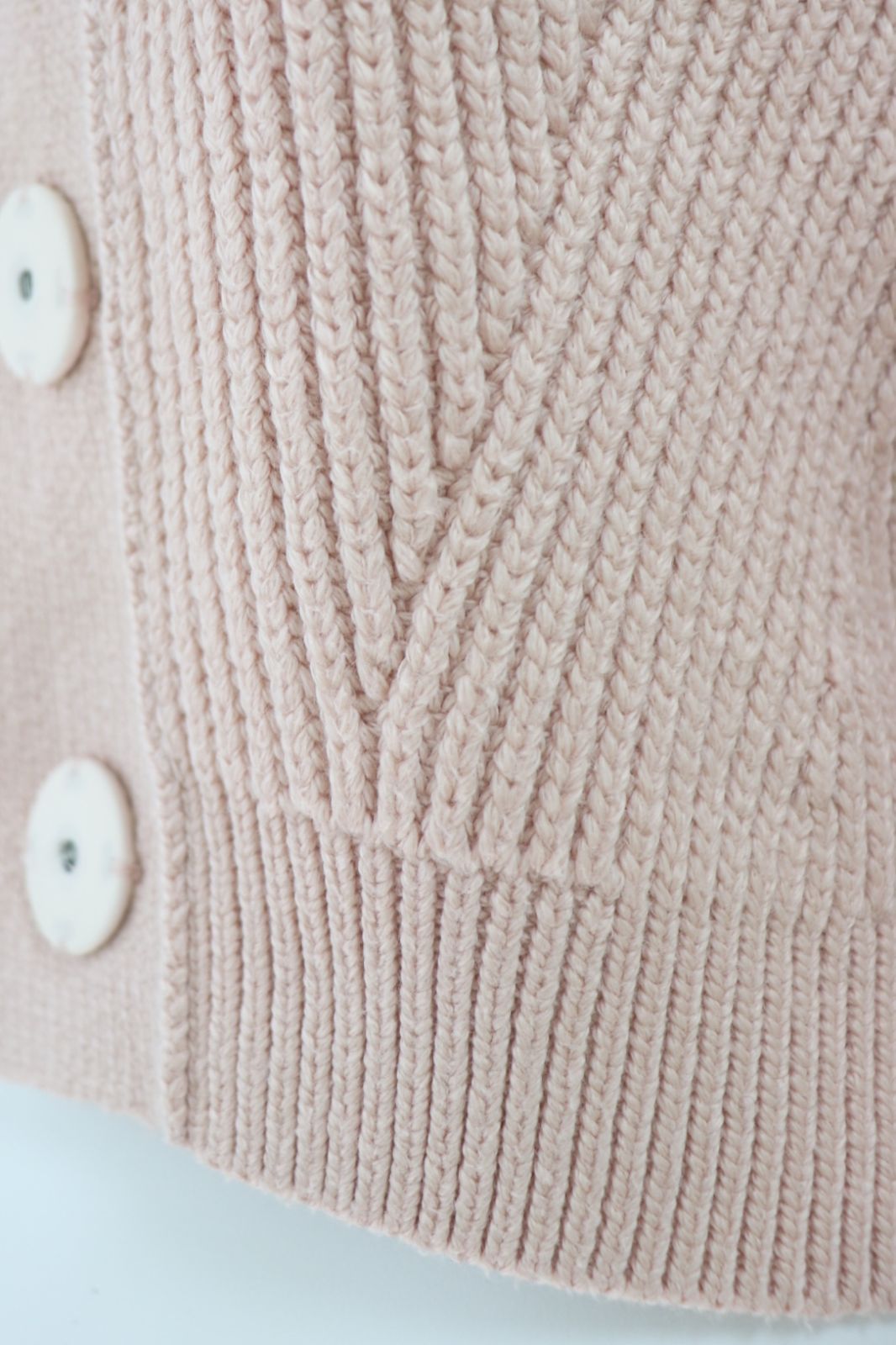 Madeleine コットンポリエステルカーディガン